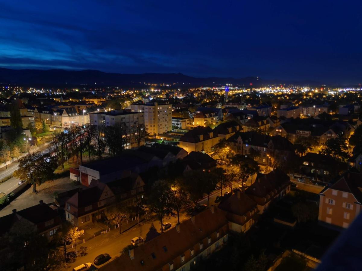 Bel Appartement Avec Vue Splendide Sur Toute La Ville De Colmar - Parking Gratuit ภายนอก รูปภาพ