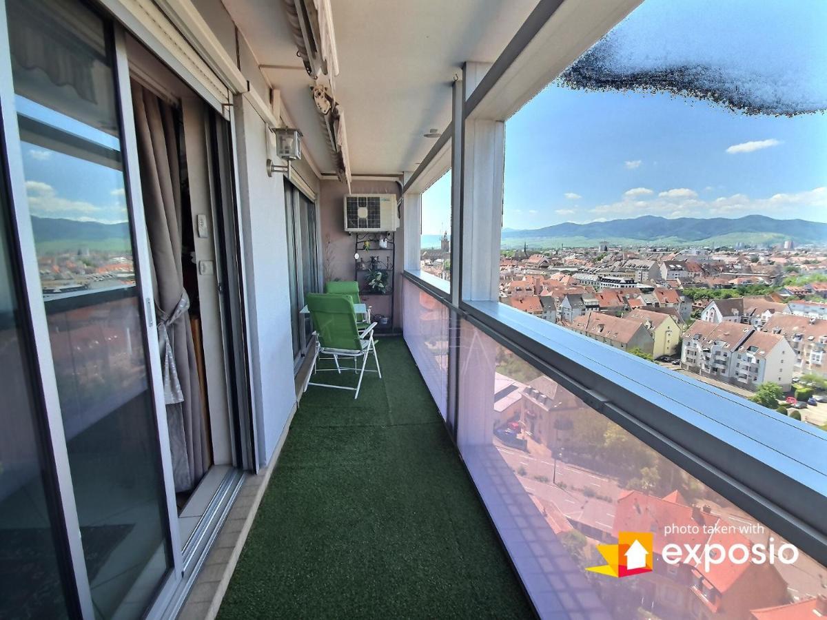 Bel Appartement Avec Vue Splendide Sur Toute La Ville De Colmar - Parking Gratuit ภายนอก รูปภาพ
